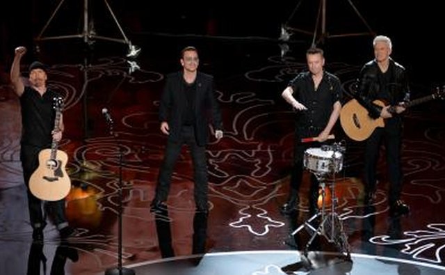 U2 is a celebrated Irish band.