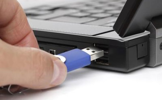 USB flash drives retain their memory even when unplugged.