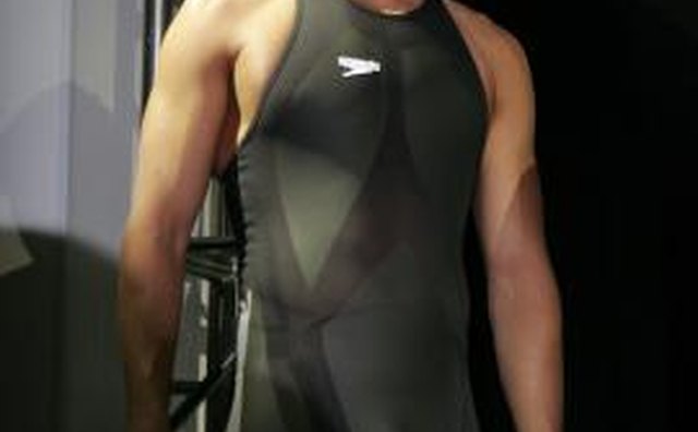 Ryan Lochte models Speedo's controversial LZR Racer suit