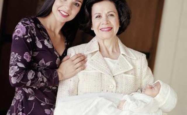 Mother and Grandmother with baby