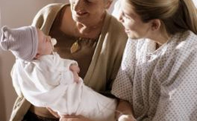 Grandparents can be very beneficial when a baby is first born.