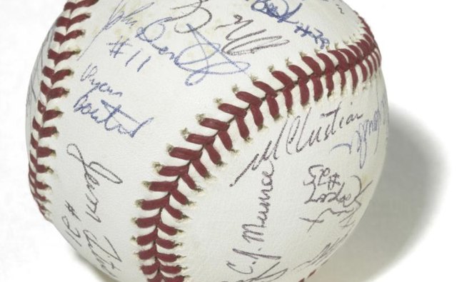 If you have a company softball team, ask everyone to sign a special ball.
