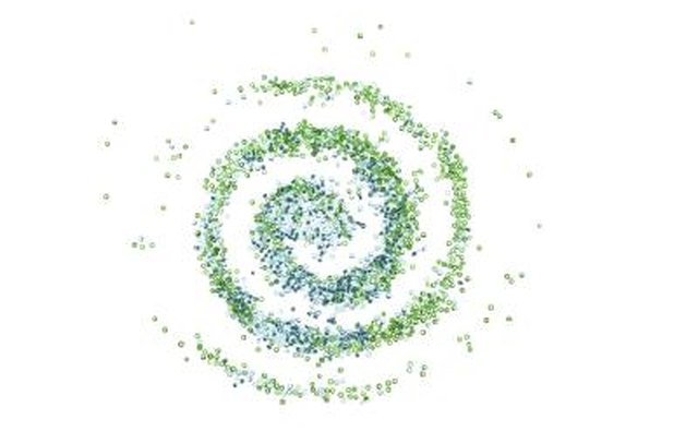 Glass beads.