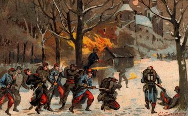 Battle during Franco-Prussian war