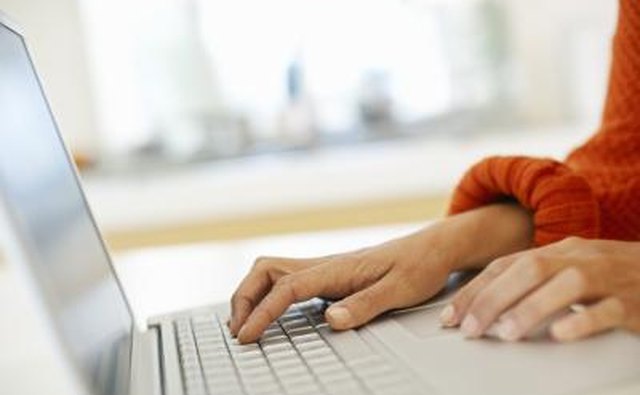 Woman on laptop