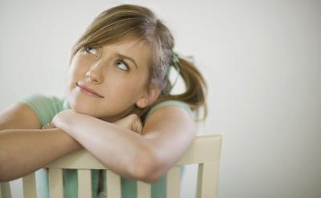 Girl thinking