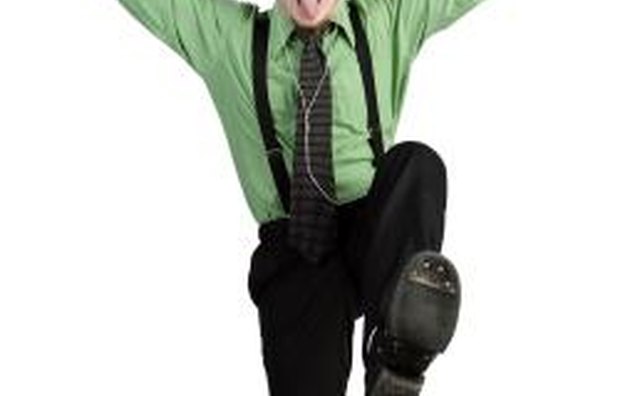 Funny dancers, such Chandler Bing from