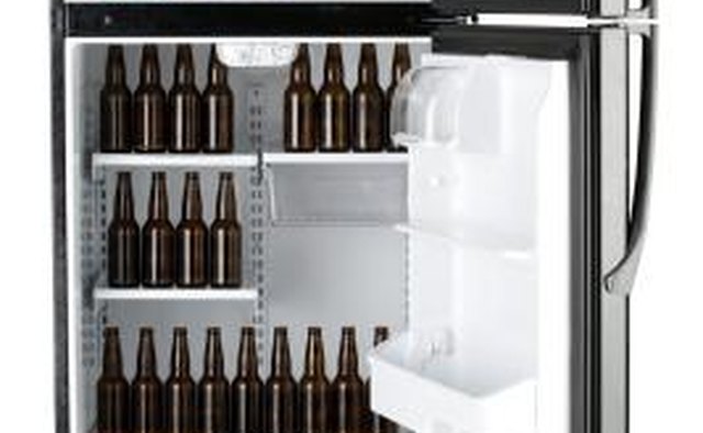 A fully stocked fridge and freezer will please any man.