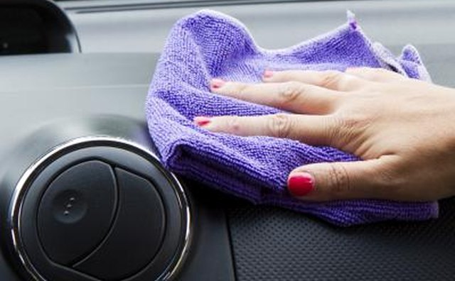 Cloth is harder to clean than leather.