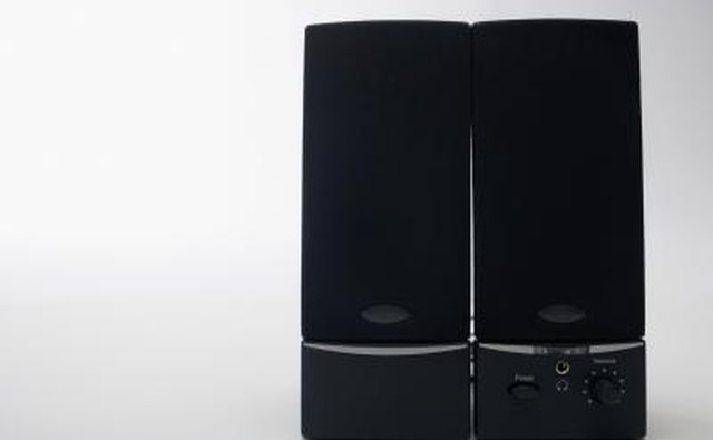Pair of computer speakers