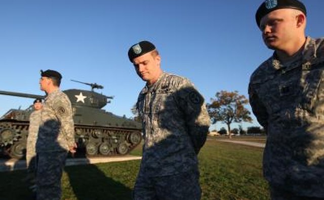U.S. Army Major (2nd-R) and Captain