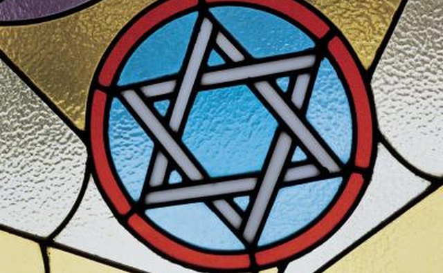 The Jewish Star of David, a symbolic image for Jewish people.