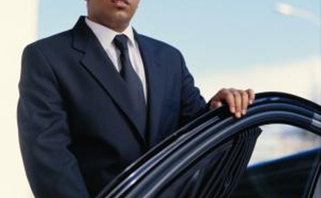 Chauffeurs steady car doors if someone leans on them while exiting.