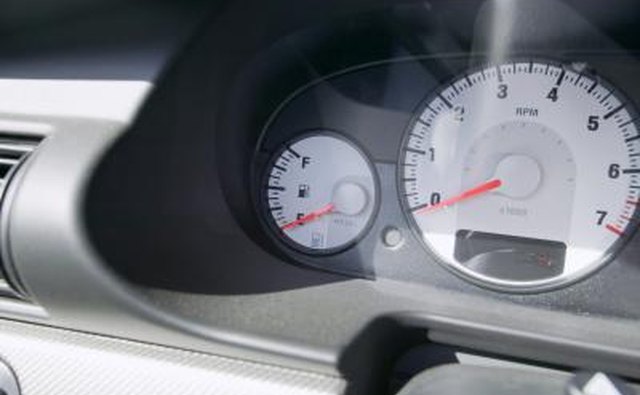 Dashboard tachometer