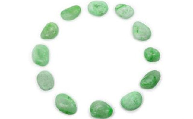 Green Jade stones.