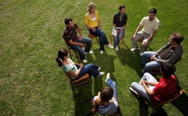 Form a circle so everyone can see everyone else.