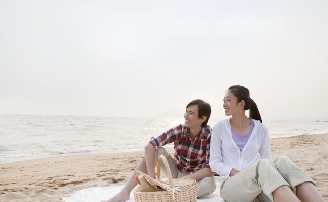 Couple on the beach