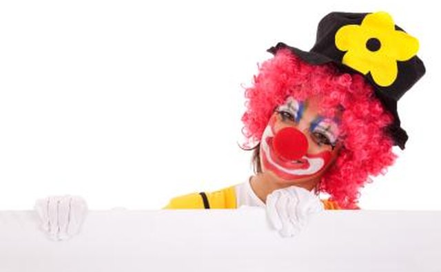 Dress up as a clown.