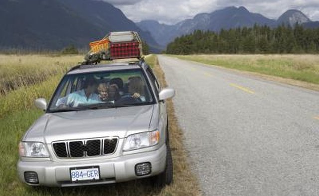 Pull over to the side of the road before approaching a bridge.