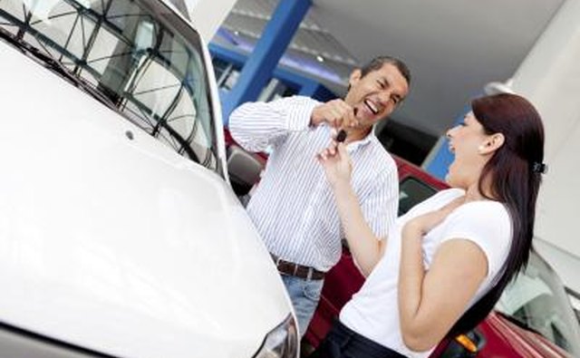 A husband can also surprise his wife with a new car to aid in their growing family.