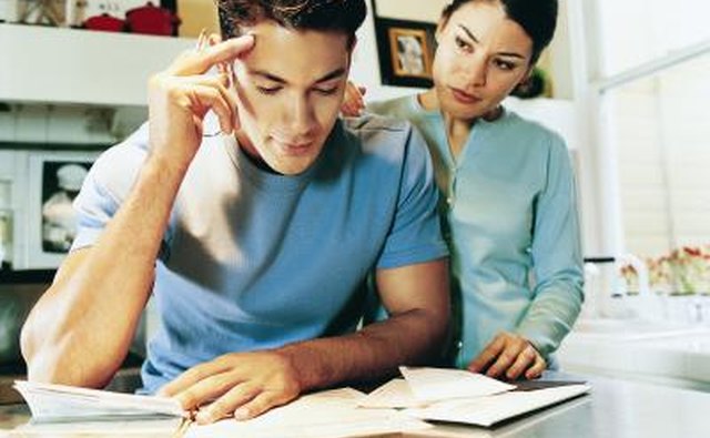 He will often have to have control over the finances in your household