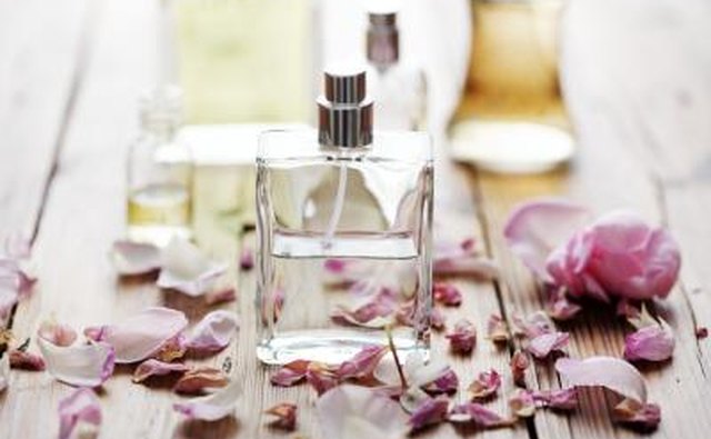 Bottles of perfume