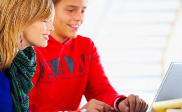 Teens talking