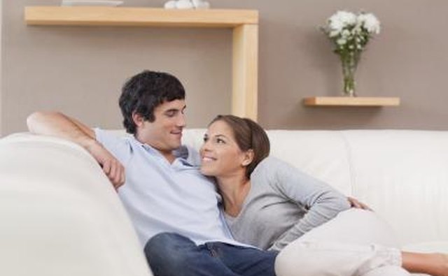 Couple on couch