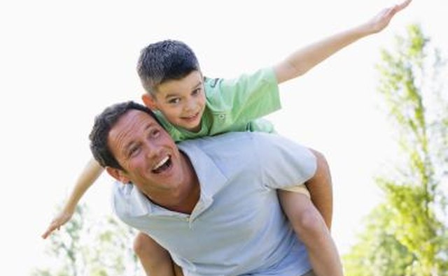 father with child