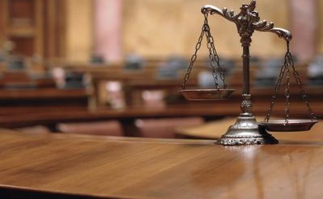 court room