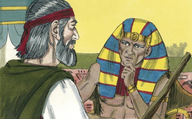 Moses and the pharaoh