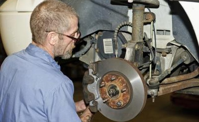 There isn't a set mileage to change rear brakes.