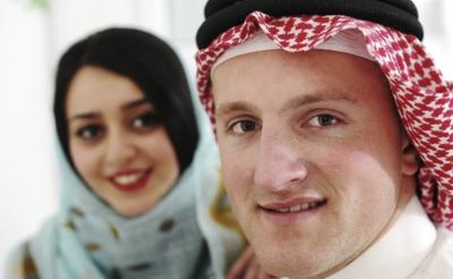 Muslim couple.