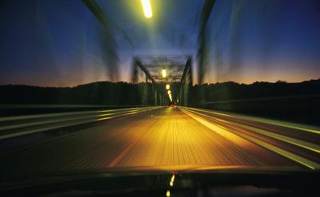 Fatigued night drivers cause accidents.