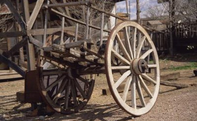 Wooden cart