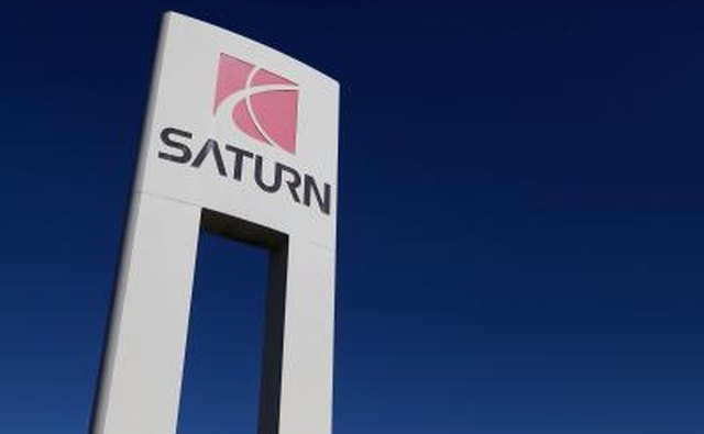 The Saturn Outlook is a seven passenger cross-over vehicle.