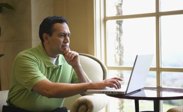 Man on laptop