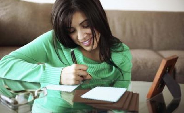 writing a thank you letter