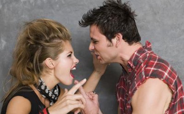 Verbal aggression.