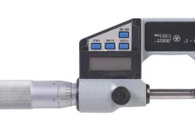 Measure the thickness of the metal being welded with a digital micrometer.