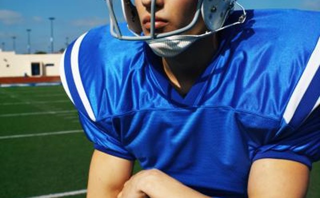 Football pads and helmets can be an example of modern-day armor.