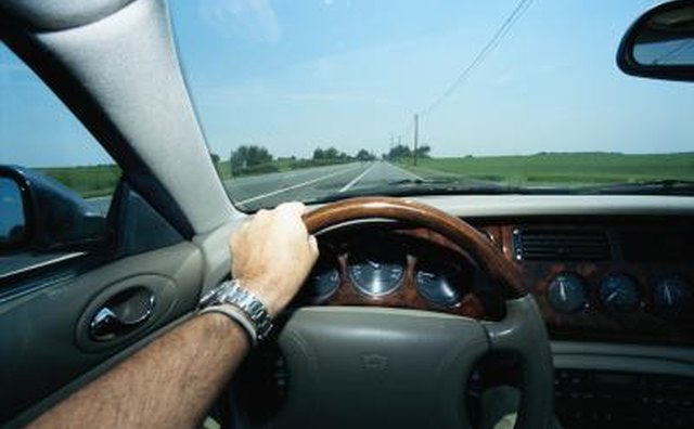 If the front tires are not balanced properly, most of the vibration and movement will be felt in your hands on the steering wheel.