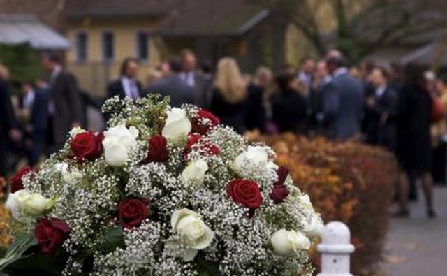 It is polite to express your sympathy to the family of the deceased.