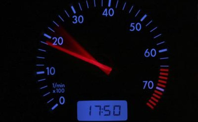Be wary if your dash is dim and clock is slow.