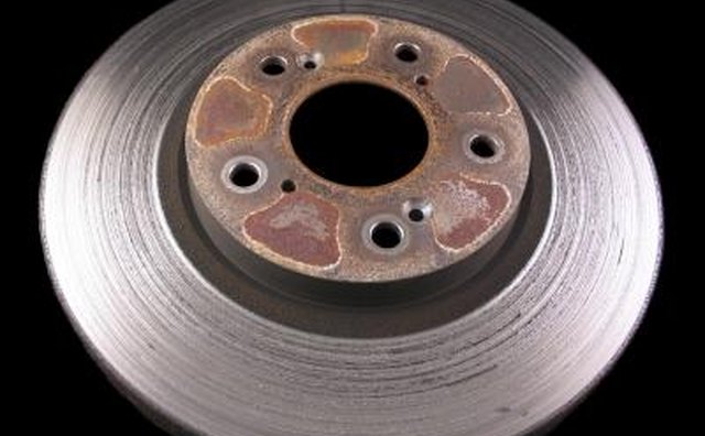 Car brake rotor.