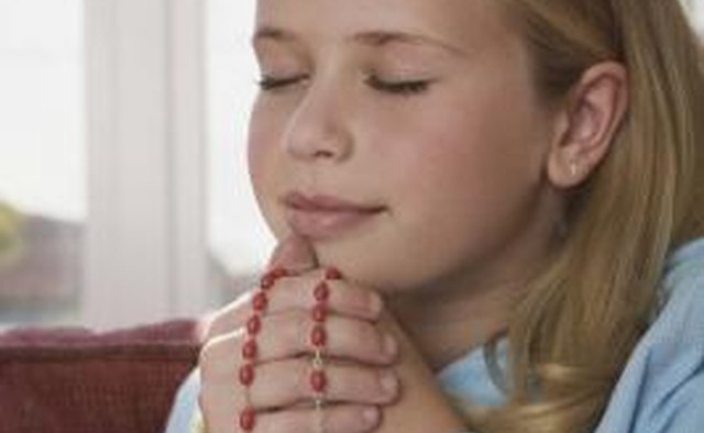 Keep the faith by praying the rosary.