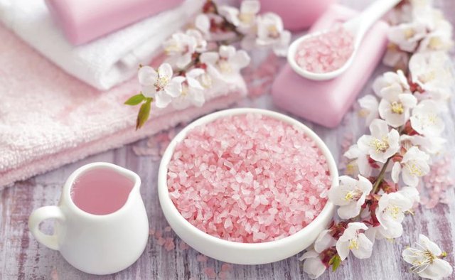 Bath soaps and salts.