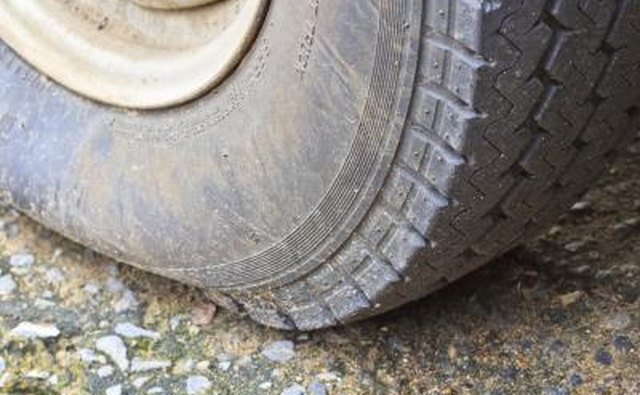 Under inflated tires can cause damage to the tire.