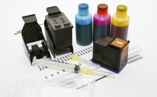 Ink refill set.