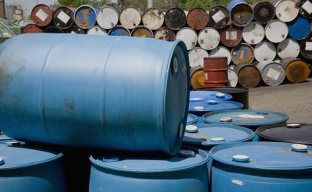 Oil barrels